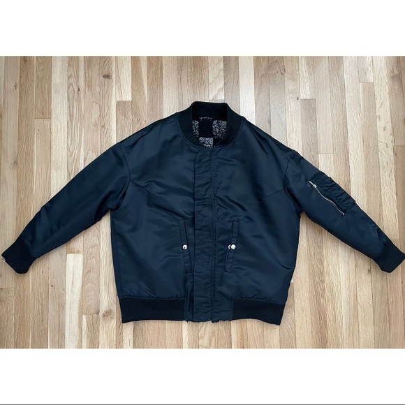 ADAPTATION Reversible Check Bomber Jacket - Picture 7 of 16